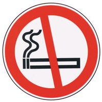 Cartello di divieto - Vietato fumare - Adesivo - Manutan