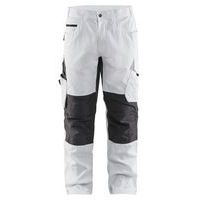Pantalone da pittore con tasca sul ginocchio Unite Bianco / Grigio scuro