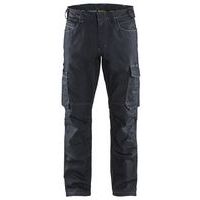 Pantaloni di servizio con Blu marino elasticizzato