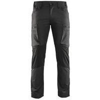 Pantaloni Service con inserti stretch Grigio Scuro/Nero