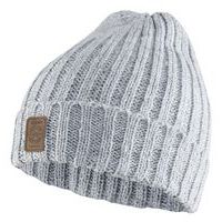 Cappello in maglia catarifrangente grigio melange