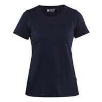 T-shirt da donna blu marino