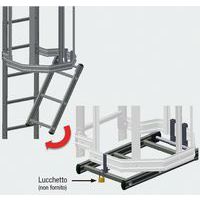 Cancelletto anti intrusione  per Scala a gabbia Security System