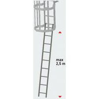 Scaletta di accesso fissa  per gabbia Security System