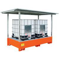 Vasca di ritenzione con tettoia