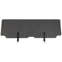 Separatore per scrivania grigio scuro kit pinze, Larghezza totale: 1500 mm