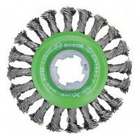 Spazzole abrasive con fili ritorti X-LOCK - Bosch
