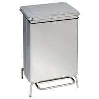 Contenitore a pedale inox - 70 L