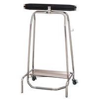 Porta sacco mobile con chiusura ermetica - Inox