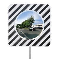 Specchio stradale con copertura superiore a visiera - ø cm 60 - Cod.  3130050100 - ToolShop Italia