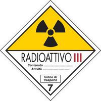 Pericolo della classe 7 (Materie radioattive III)