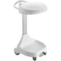 Supporto Per Sacco Della Spazzatura Da 120L Con Coperchio E Anello Di Serraggio - Contenitore Rifiuti Riciclabile, H 74 Cm