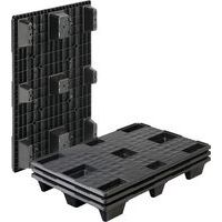 Pallet in plastica su pattini - Pianale chiuso