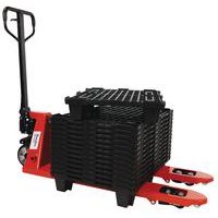 Transpallet manuale 2,5 T 1150 mm + 15 pallet 800x600mm - Manutan Expert