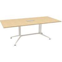 Tavolo da riunione rettangolare X-Time