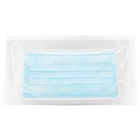 Astuccio porta-maschere in tessuto antimicrobico formato libretto d'assegni lotto da 6