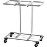 Portasacco mobile per raccolta differenziata - 3x110 L