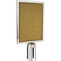 Pannello informativo per colonnina - Alfa