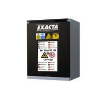 Armadio di sicurezza basso nero per batterie agli ioni di litio - Exacta