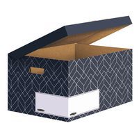 Contenitore per scatole per archivio Flip Top Déco - Bankers Box