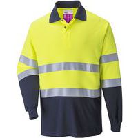 Polo bicolore anti statica ignifuga - Portwest
