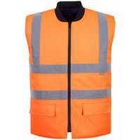 Gilet reversibile ad alta visibilità arancione - Portwest