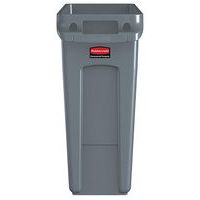 Pattumiera Slim Jim® con aerazione - Grigio - 60L - Rubbermaid