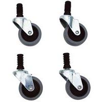 Rotelle-Per pattumiere incastrabili supporto in metallo-TTS