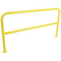 Barriera di sicurezza con piastra Ø 59 mm, Altezza totale: 1000 mm, Ambiente di utilizzo: Spazio esterno