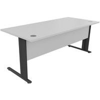 Scrivania diritta, Tipo di base: A forma di L, Montaggio: Da montare, Larghezza totale: 180 cm