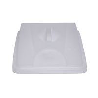 Coperchio piatto con impugnatura - Trasparente - Probbax