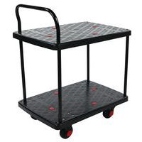 Carrello Pieghevole Da Magazzino In Alluminio Cofan, Con Piano Antiscivolo, Ruote Resistenti, Portata 80 Kg