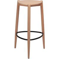 Lotto da 2 sgabelli Luck faggio massello - Meet By Paperflow