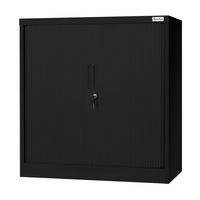 Armadio basso largo con ante a serranda flessibili Aris - Manutan Expert