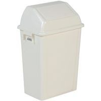 Cestino e supporto a parete con coperchio con sportello - 20 L - Probbax