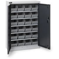 Armadio contenitore a becco con ante a battente - 700x267x1001 mm - Fami