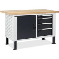 Banco da lavoro Master BR - 1500x750x740/1115 mm - Fami