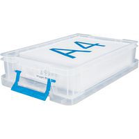 Lescars scatola portaoggetti per auto: Organizzatore per bagagliaio con scomparti e coperchio, 65 litri, antiscivolo (set organizer per auto Lescars scatola portaoggetti per auto: Organizzatore per bagagliaio con scomparti e coperchio, 65 litri, antiscivolo (set organizer per auto