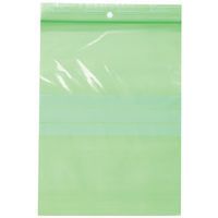 Sacchetti zip mat ricicl-Verde traspar 50µm-Manutan Expert, Spessore: 50 µm, Materiale: Polietilene