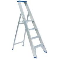 Scaletta professionale rivestita di poliestere - Da 4 a 6 gradini - Solide