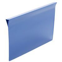 Portaetichette per pallet pieghevole, Colore: Blu, Modello: Per formato A4, Larghezza: 305 mm