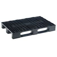 Lotto di 5 pallet medi monoblocco su pattini - PE riciclato - MDM