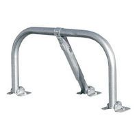 Barriera per parcheggio galvanizzata su piastra - Croso