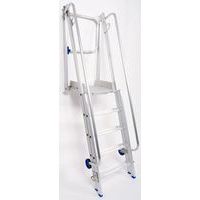 Piattaforma telescopica da cantiere - Altezza da 1,35 a 4,45 m - Solide