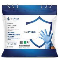 Guanto in nitrile monouso condizionato in busta - OneProtek