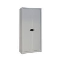 Armadio spogliatoio biposto a 2 ante zincoplastificato - profondità 500 mm