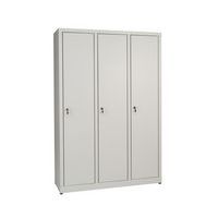 Armadio spogliatoio 3 ante zincoplastificato - profondità 500 mm