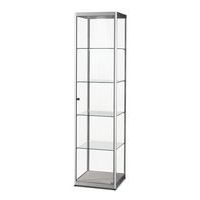 Vetrina espositiva a colonna - 50 x 50 x 200 cm - Sarazino