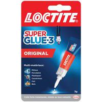 Colla cianoacrilica Super Glue 3 - Liquida - 3 g - Loctite