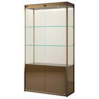 Vetrina espositiva con contenitore - 95x45x190 cm - Sarazino Vitrines